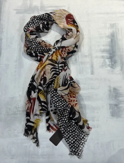 -Pashmina in cotone ALTEA MILANO 70*180 cm n 414 fantasia floreale
