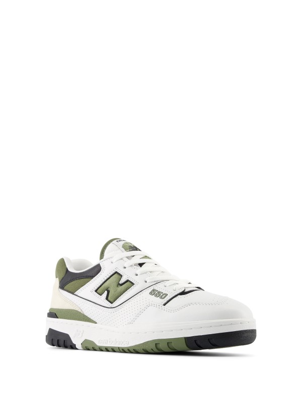 550 white green sneakers