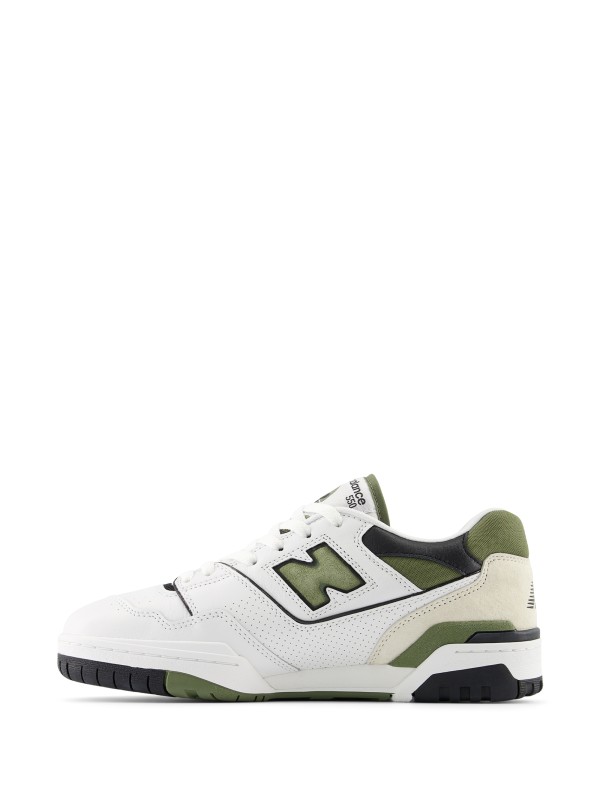 550 white green sneakers
