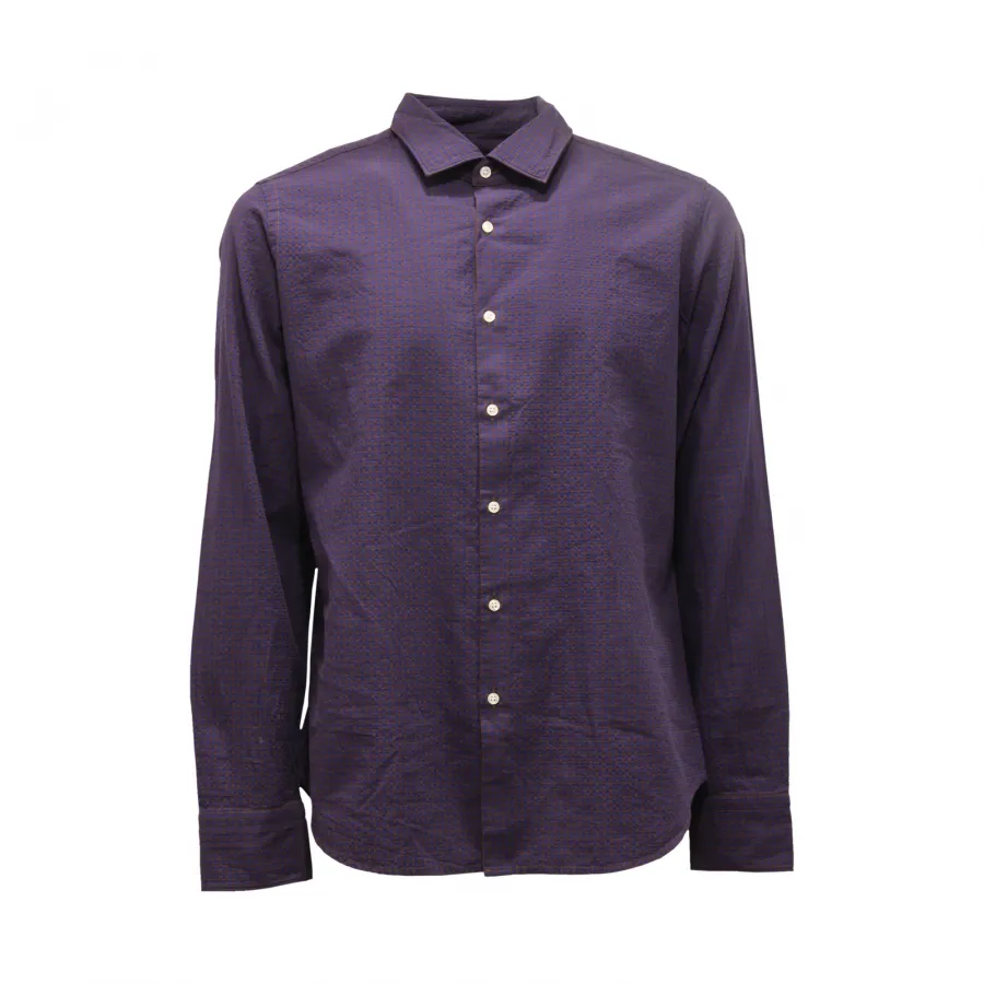 7436AR camicia uomo GMF 965 man pied-de-poule shirt