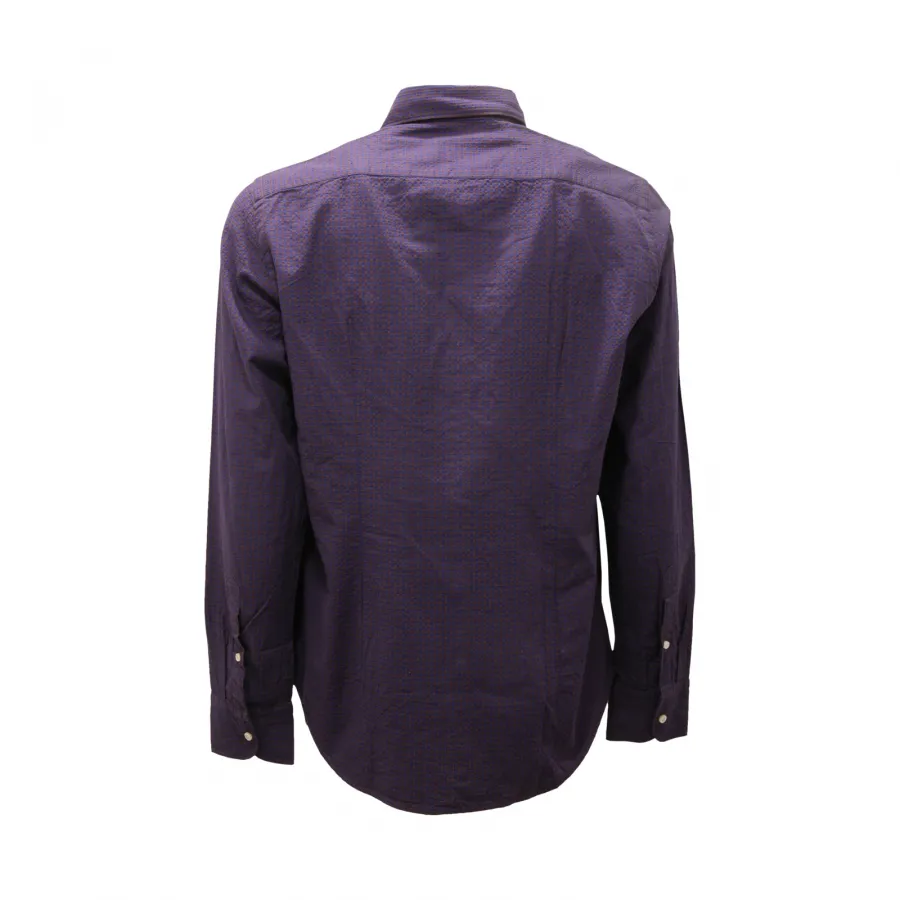 7436AR camicia uomo GMF 965 man pied-de-poule shirt