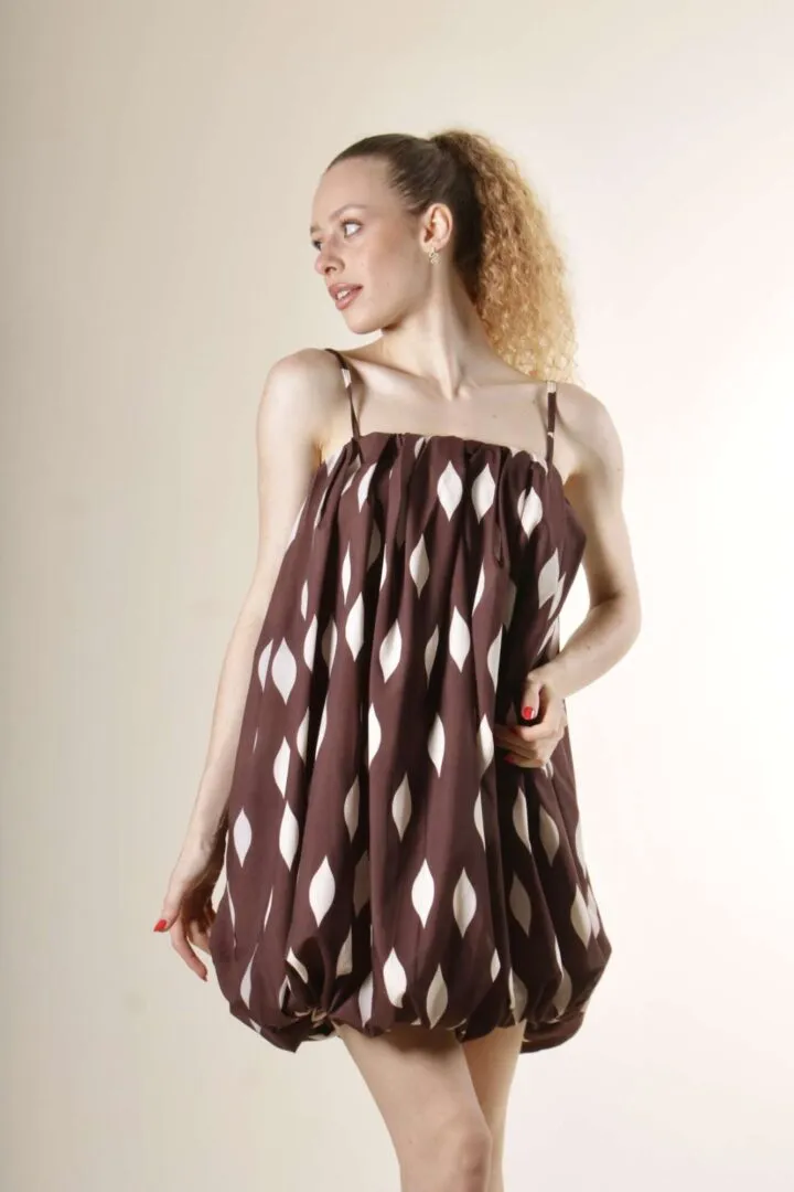 Abito Baloon – Marrone