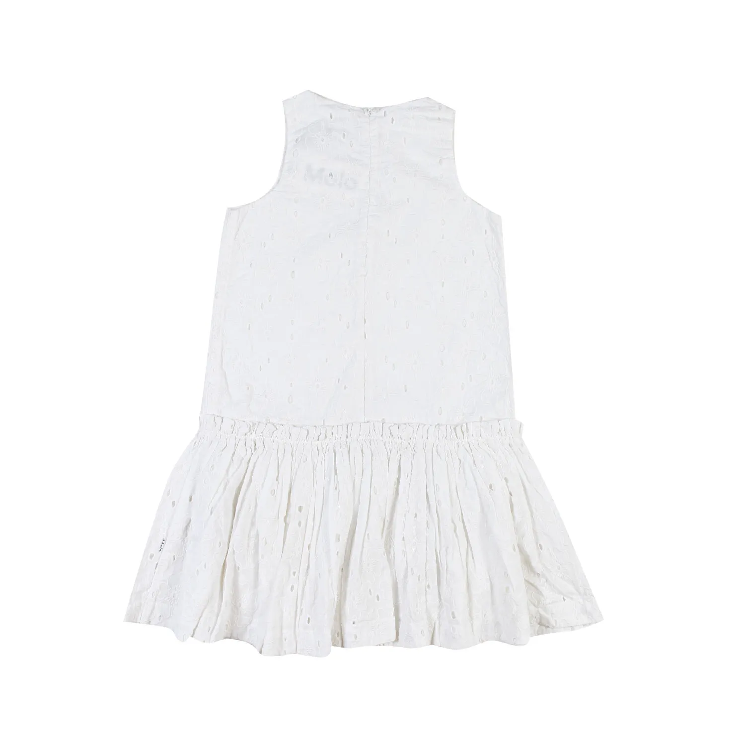 Abito Sangallo Bianco Bambina Teen
