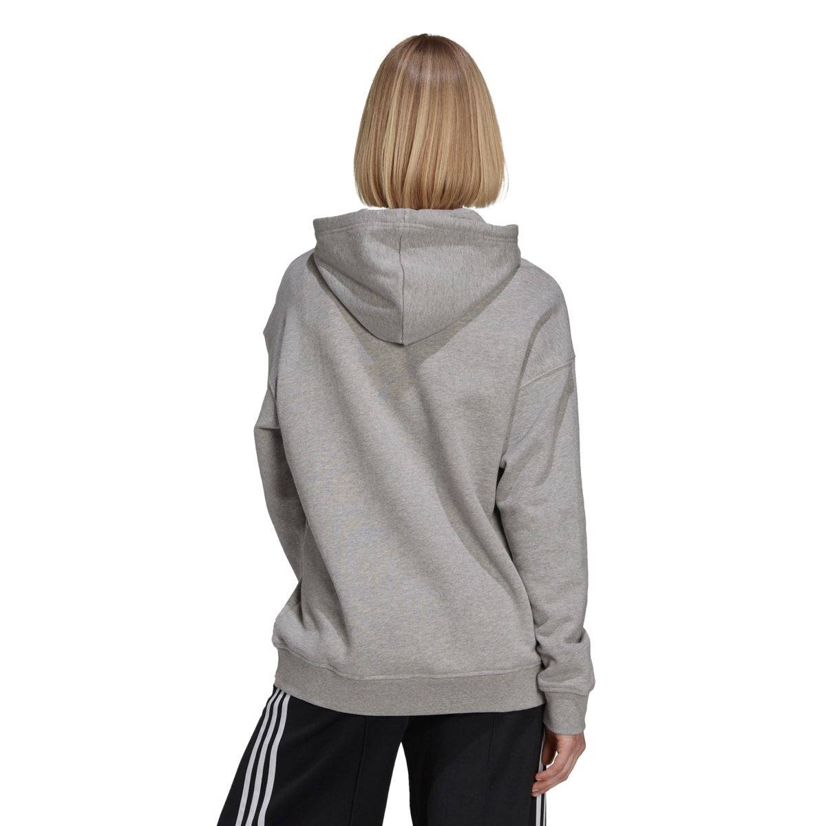 Adidas Felpa Adicolor Trefoil Donna Grigio
