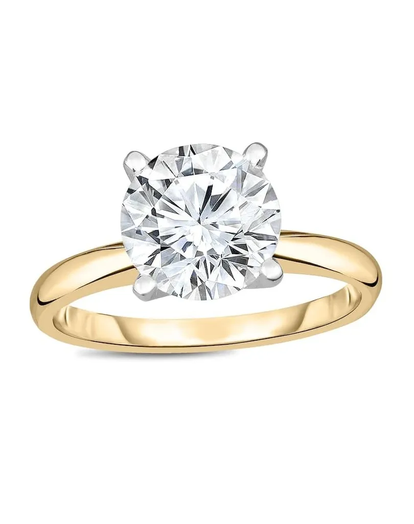 Anello Oro Giallo Kimberly con diamante di 0.90 carati