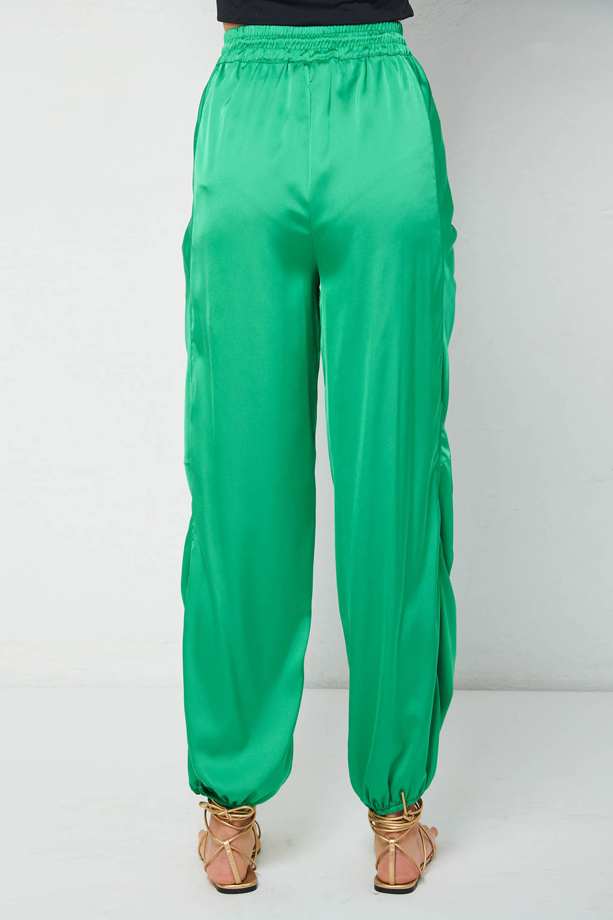 ANIYE BY Pantalone jogging EDA, in raso