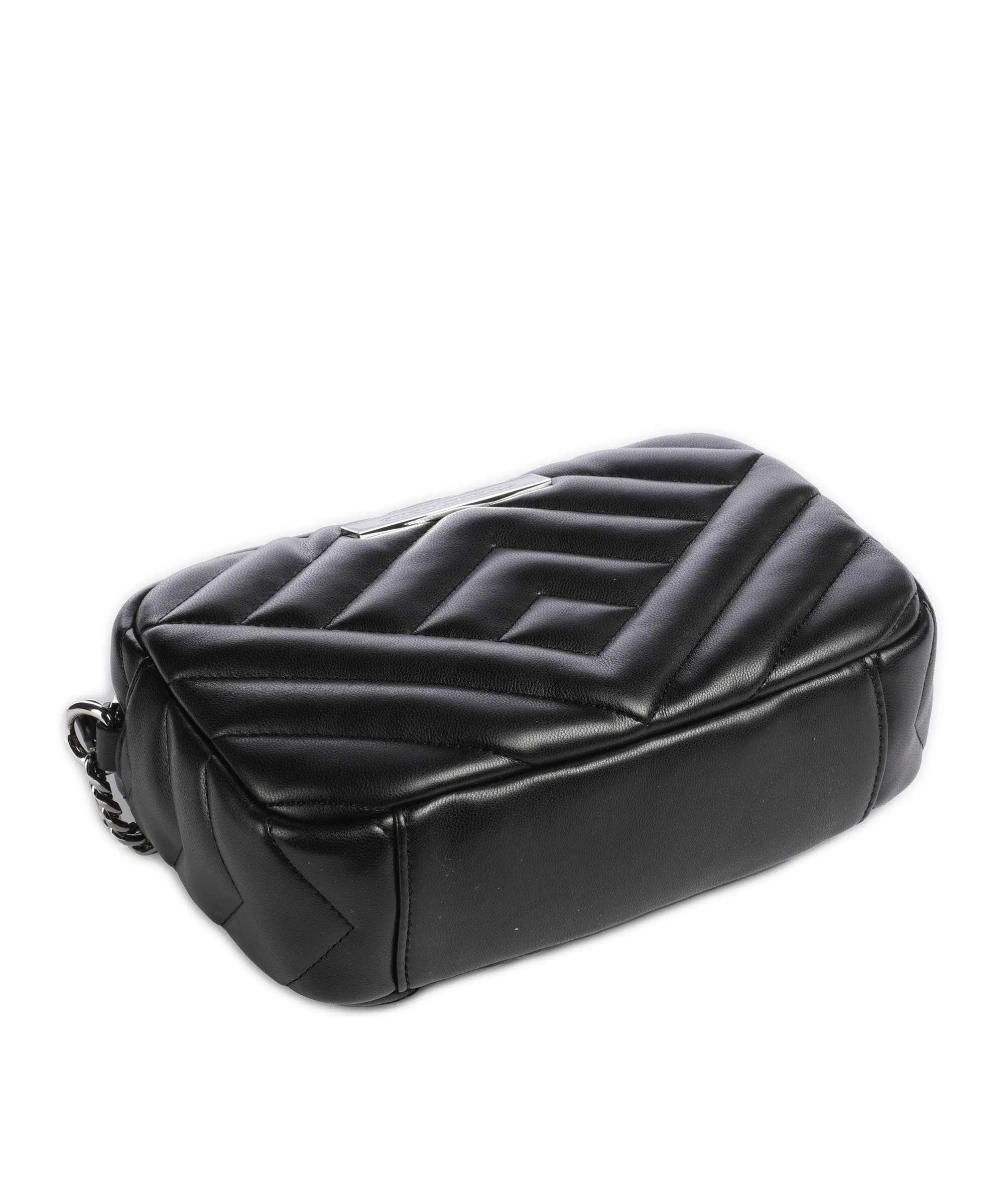  Armani Exchange Victoria Borsa a tracolla pelle sintetica nero  