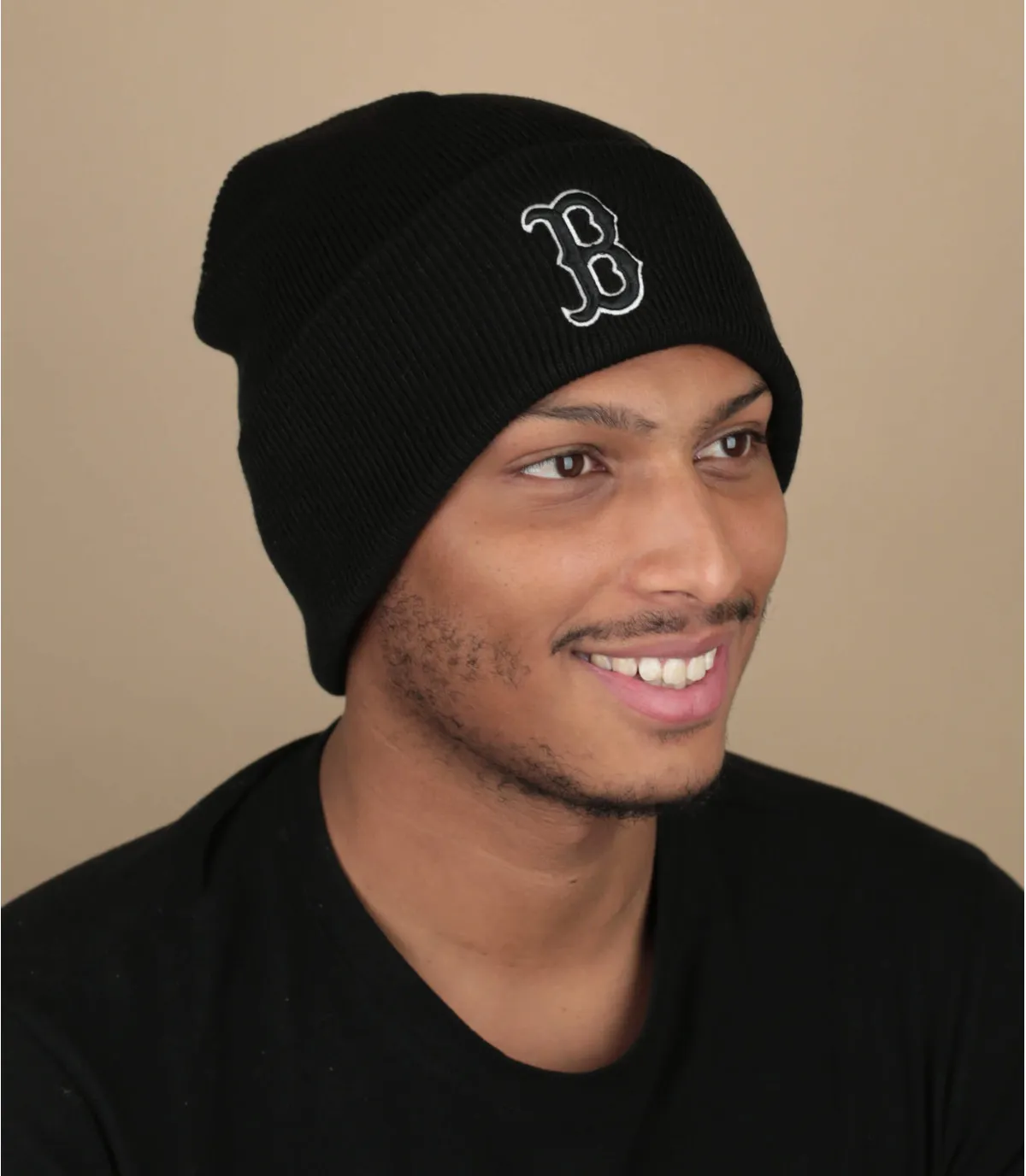Berretto con risvolto Boston neroHaymaker Cuff Knit Boston black     