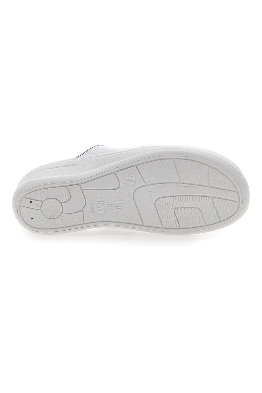   BIO UP Ciabatte da Lavoro Bianche in Pelle Bio UP 329