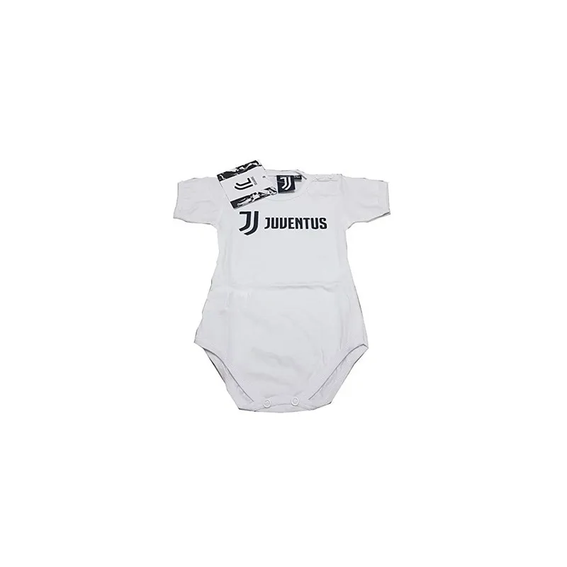 BODY JERSEY BIANCO NEONATO TG6/9MESI FC JUVENTUS 140GR 100% COTONE CON BOTTONE PROD.UFFICIALE DISTR.DA JUVE.FC TO.ITALY