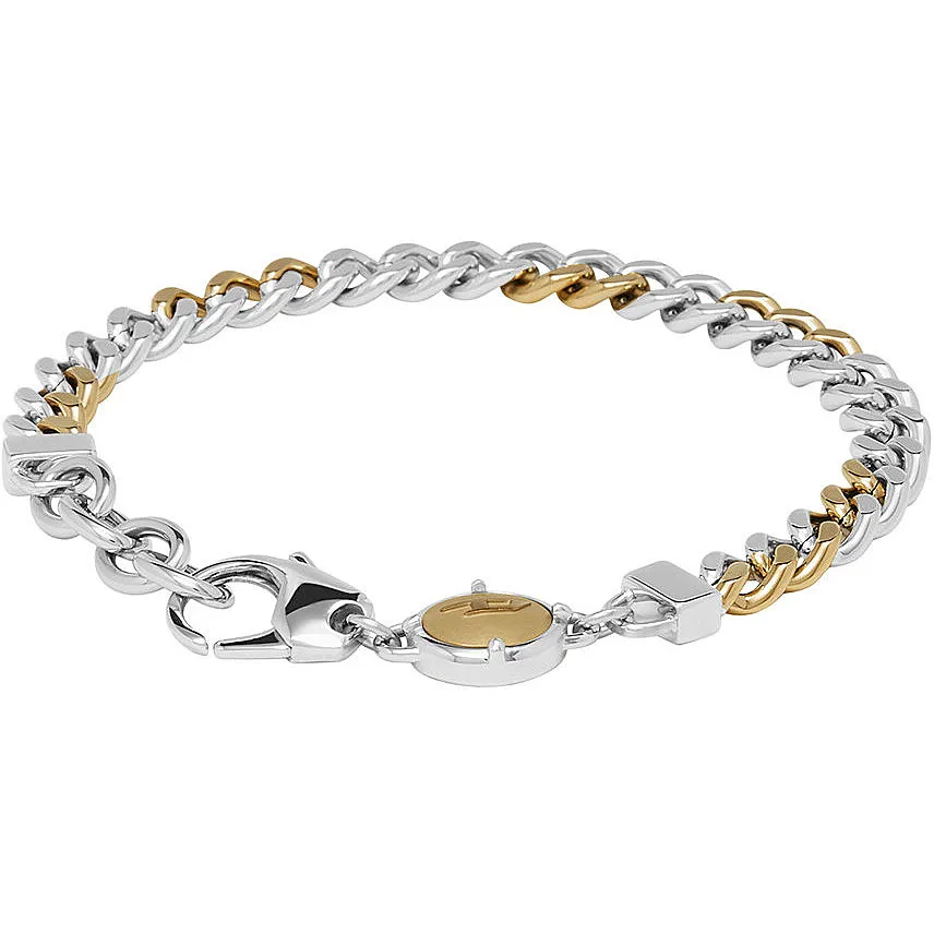 bracciale ragazzo gioiello Diesel Steel