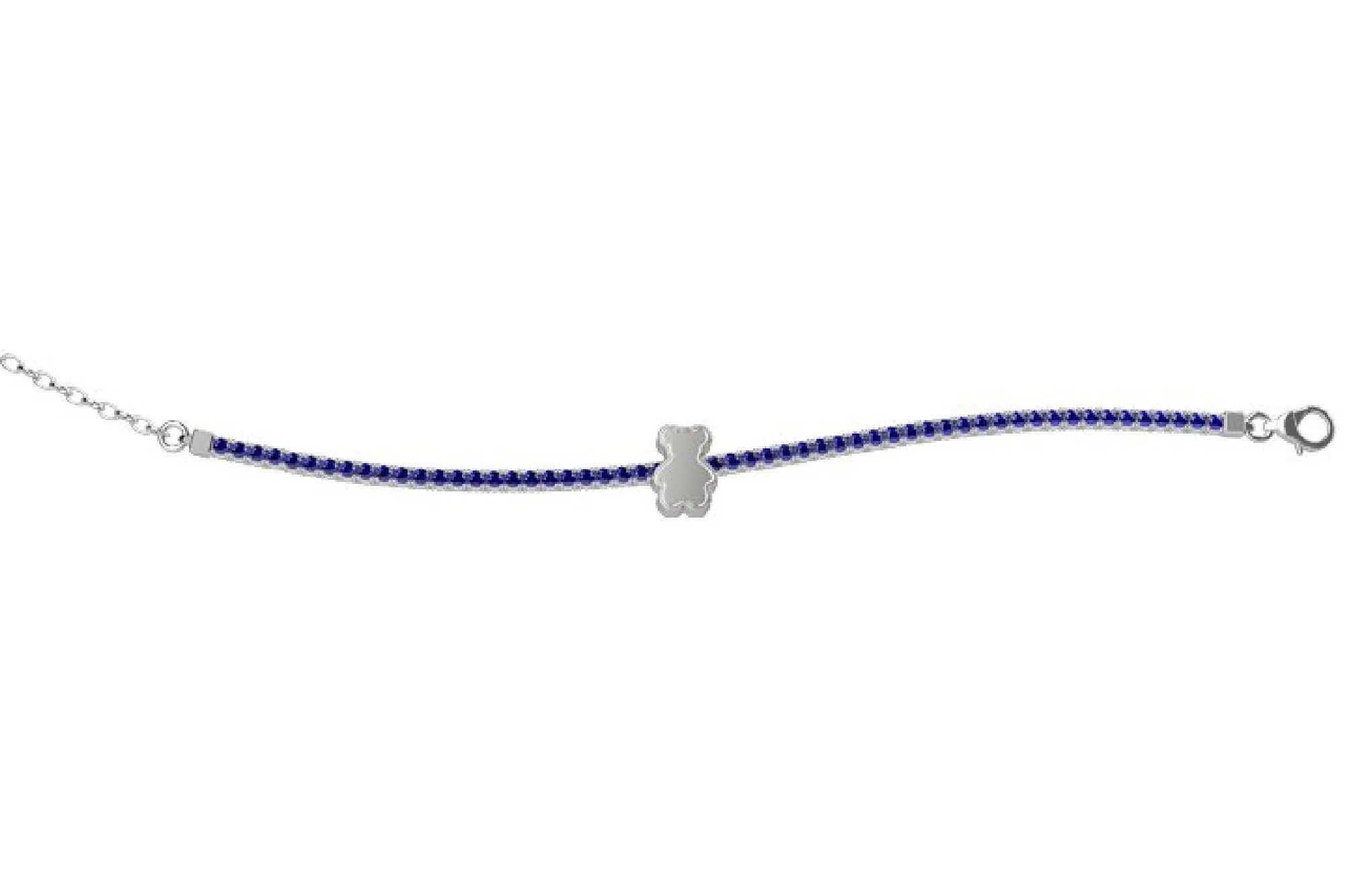 Bracciale Tennis Mamma Arg 925