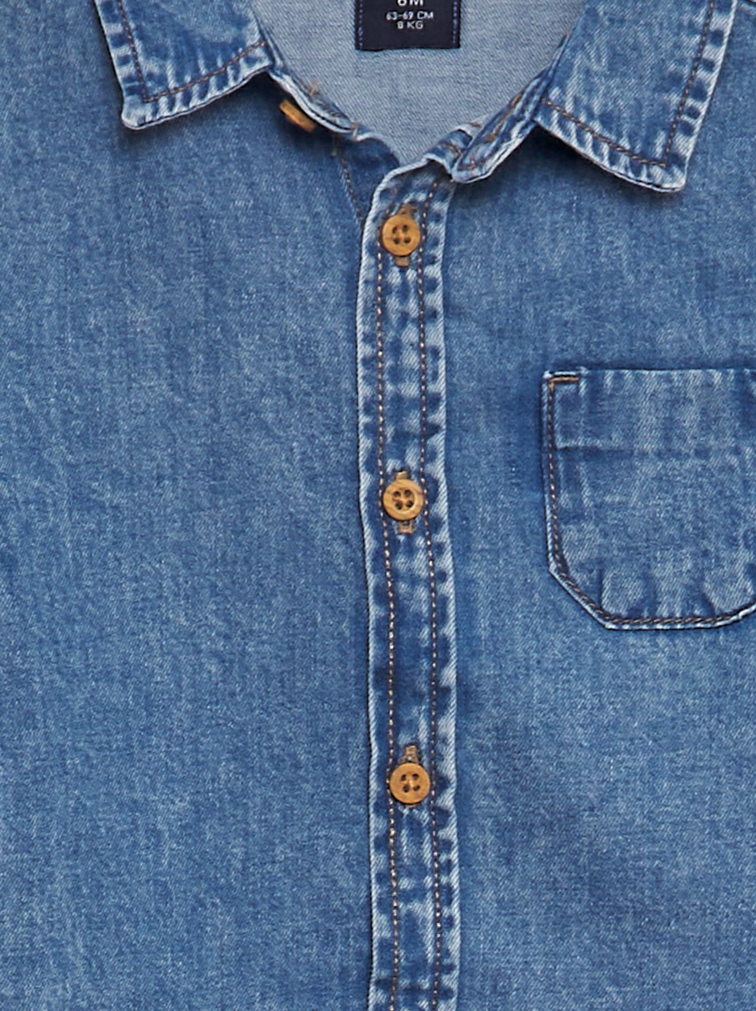 Camicia in denim - BLU