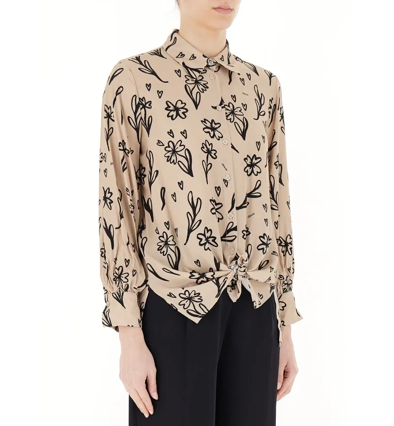 Camicia in viscosa