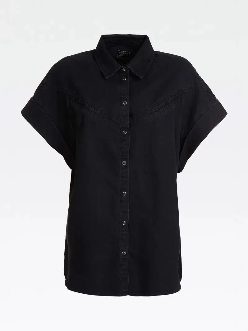 Camicia jeans gioiello
