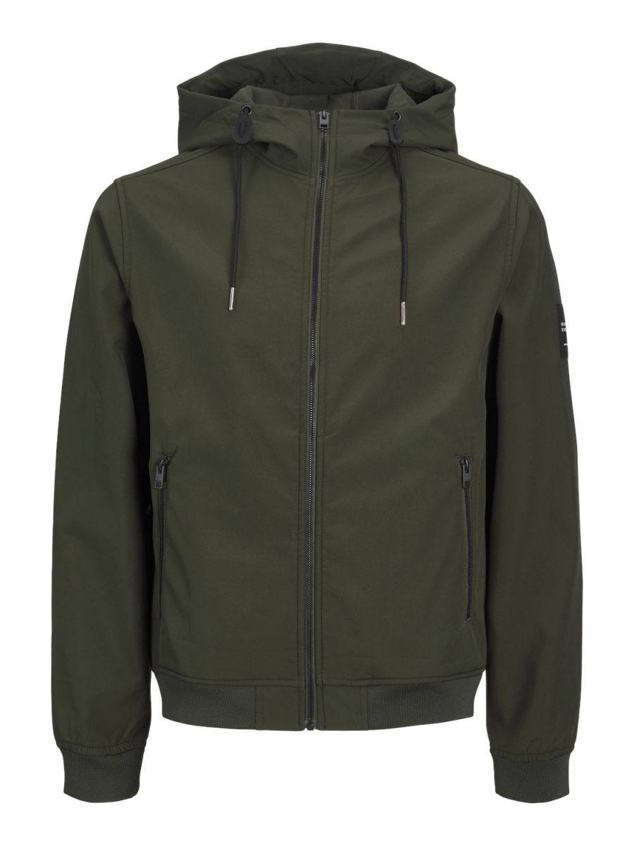 CAPISPALLA E GIACCHE Uomo JACK&JONES 12236331 JJEBASIC SOFTSHEL ROSIN