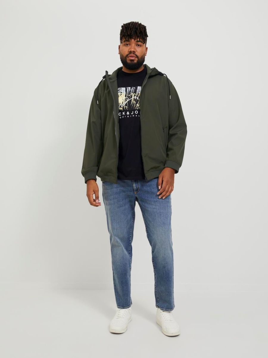 CAPISPALLA E GIACCHE Uomo JACK&JONES 12236331 JJEBASIC SOFTSHEL ROSIN