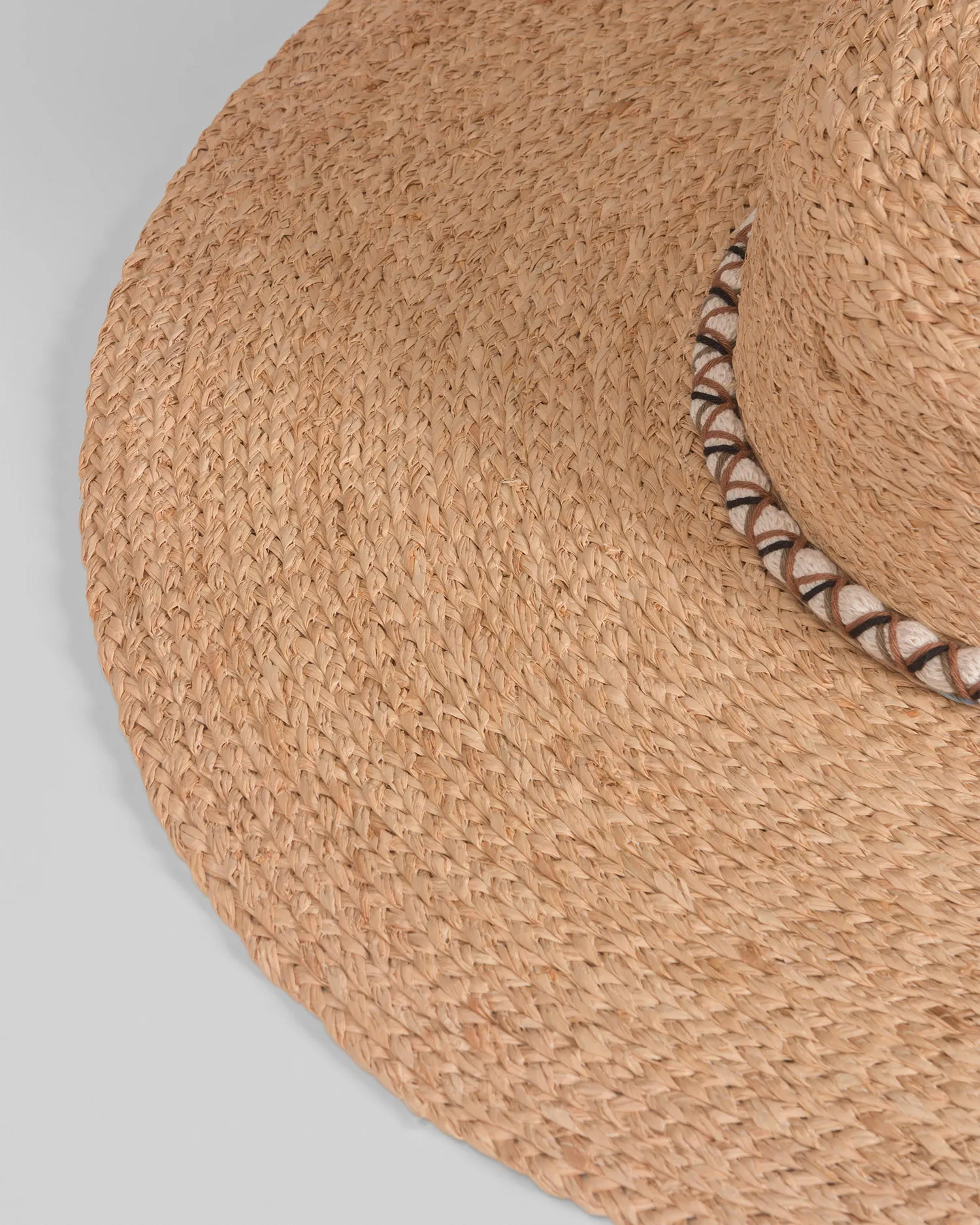 Cappello intrecciato da donna Catarzi Chirico P24CAT22-nat