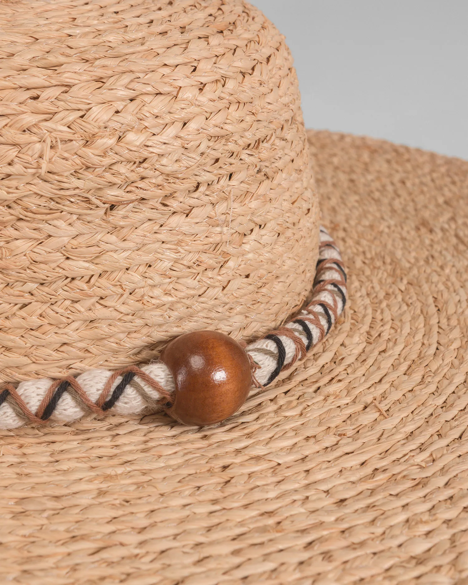 Cappello intrecciato da donna Catarzi Chirico P24CAT22-nat