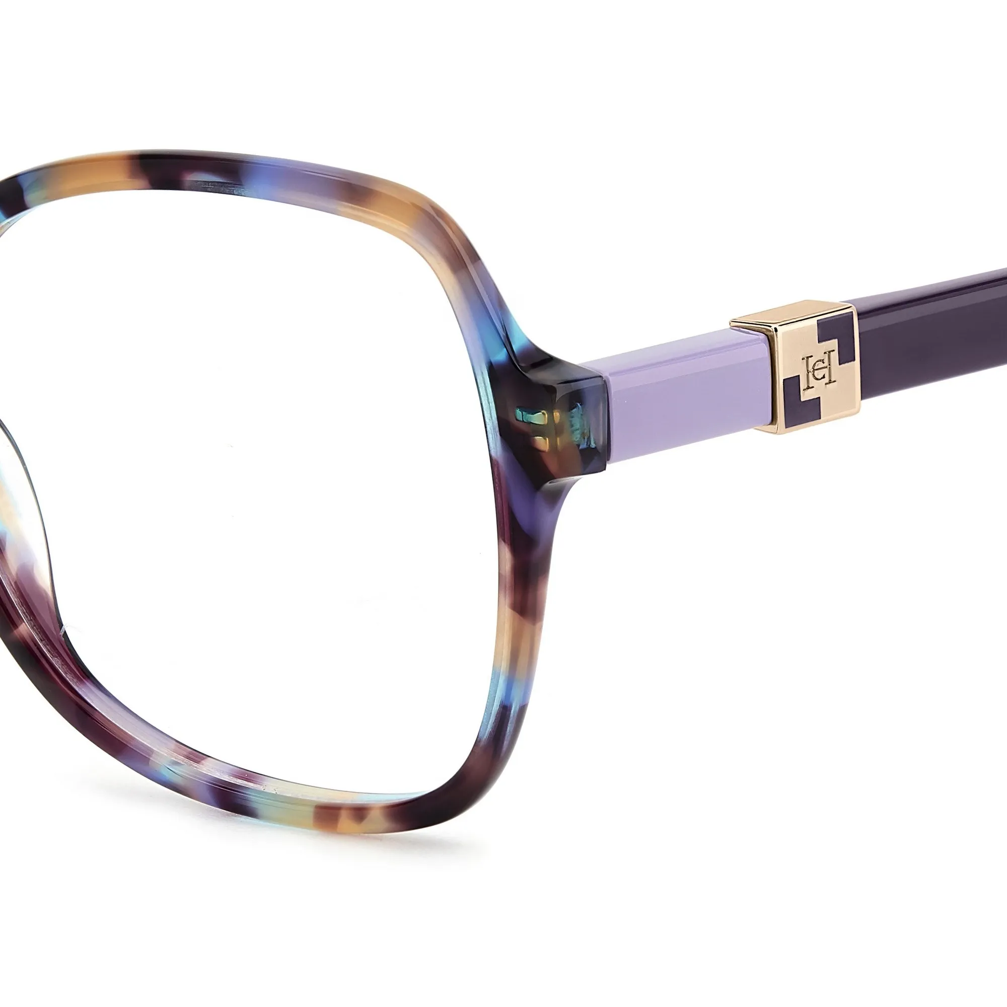   Carolina Herrera HER 0275 - 0ZY Blu Viola Avana | Occhiale Da Vista Donna 