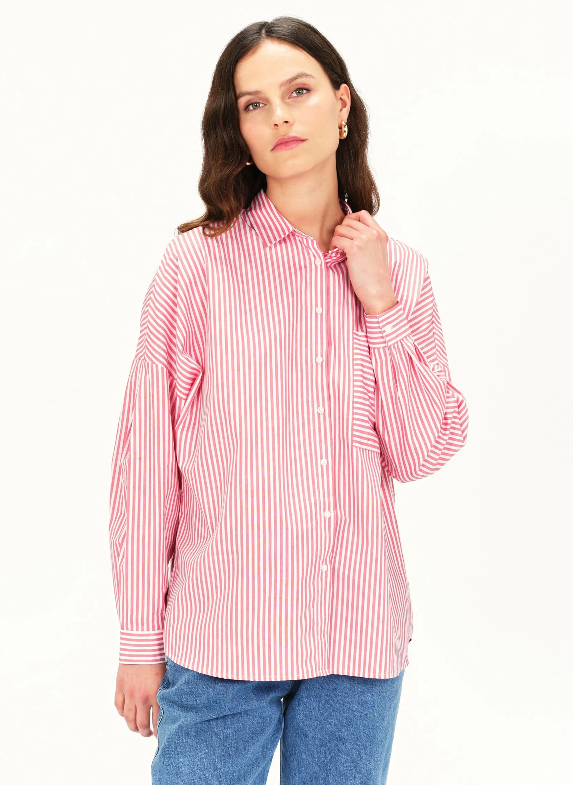  CAROLL   CLAUDINE - Camicia a righe | Rosso