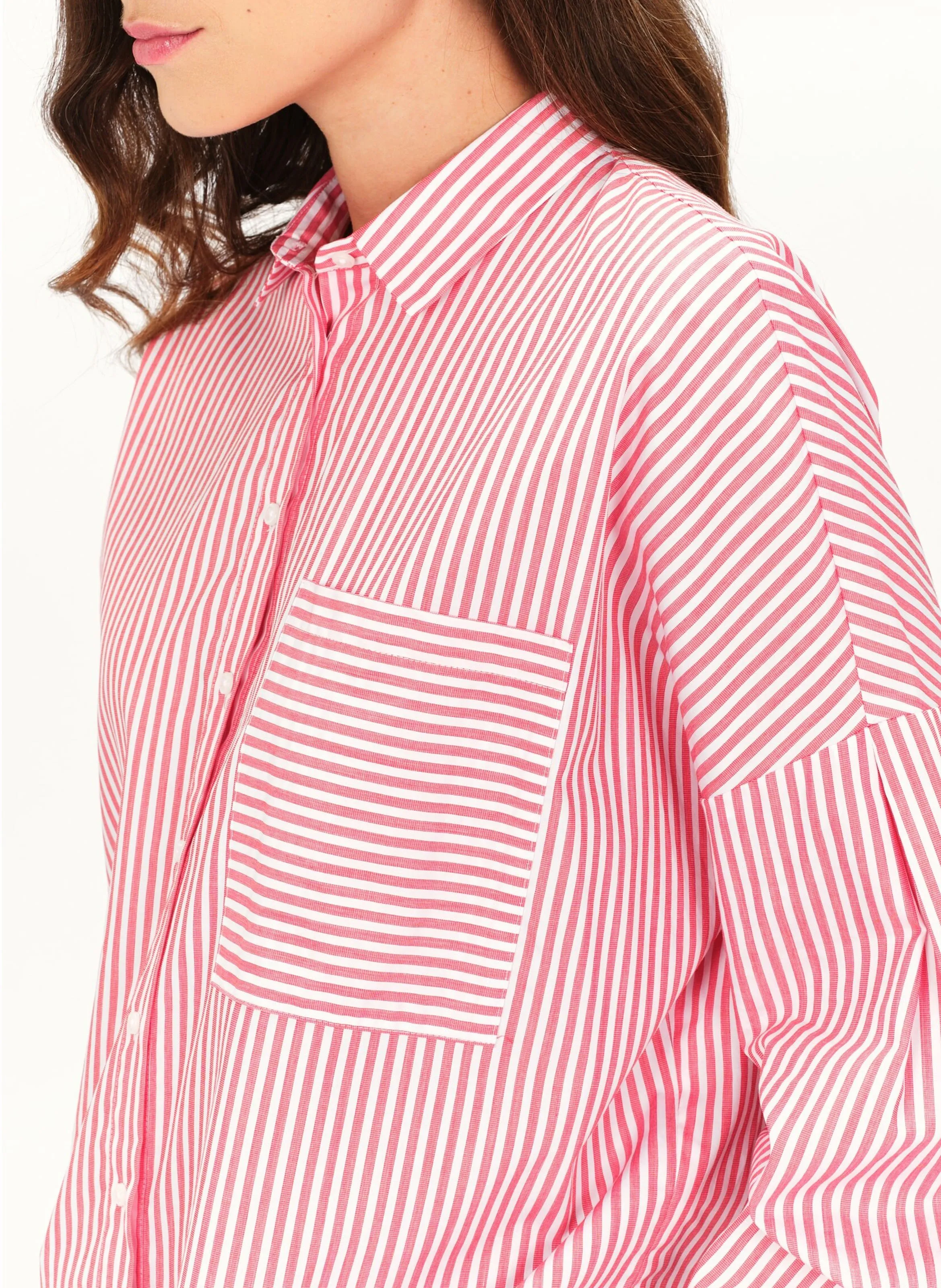  CAROLL   CLAUDINE - Camicia a righe | Rosso
