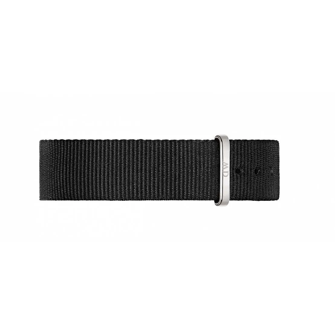 Cinturino orologio Daniel Wellington Nero Tessuto