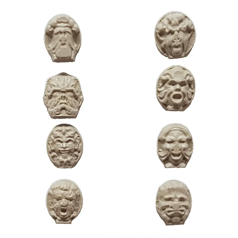 Coffarte - Orecchini Clips Barocco Val di Noto - Orecchini Artigianali Siciliani in Ceramica - Alta Qualità Luxury