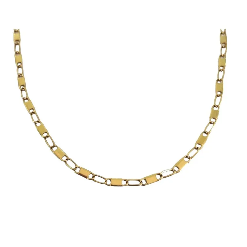 COLLANA CATENA LUNGA IN ORO GIALLO 18KT