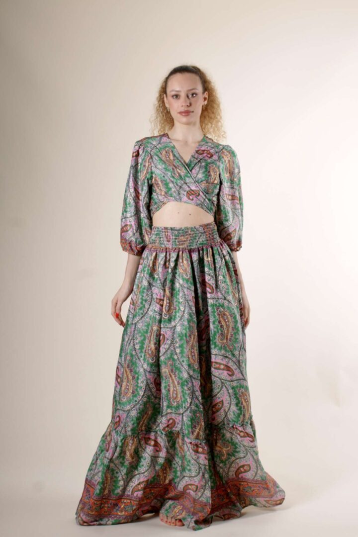 Completo Seta Fantasia – Verde