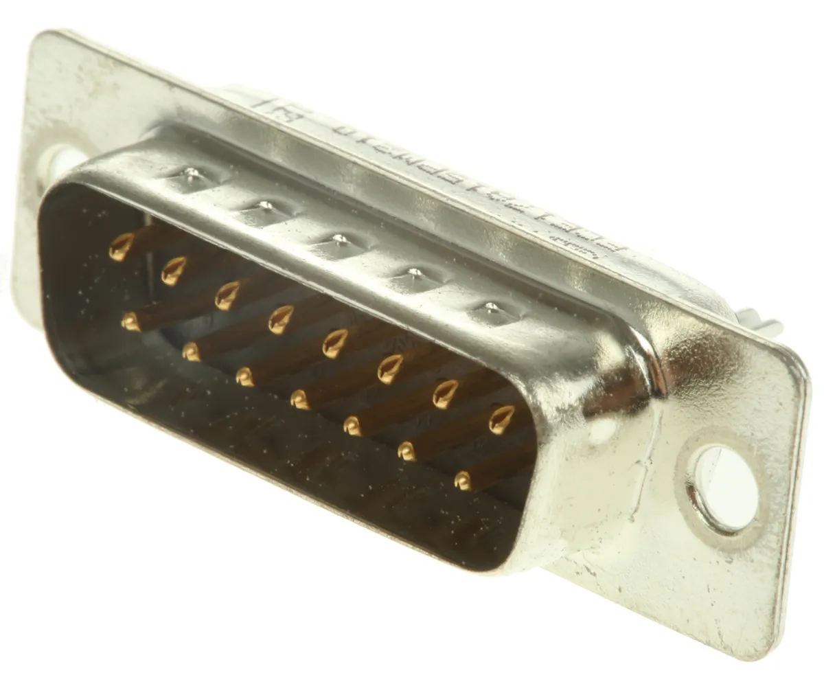 Connettore D-Sub Amphenol Communications Solutions filtrato, A, Maschio, 15 vie, terminazione a saldare