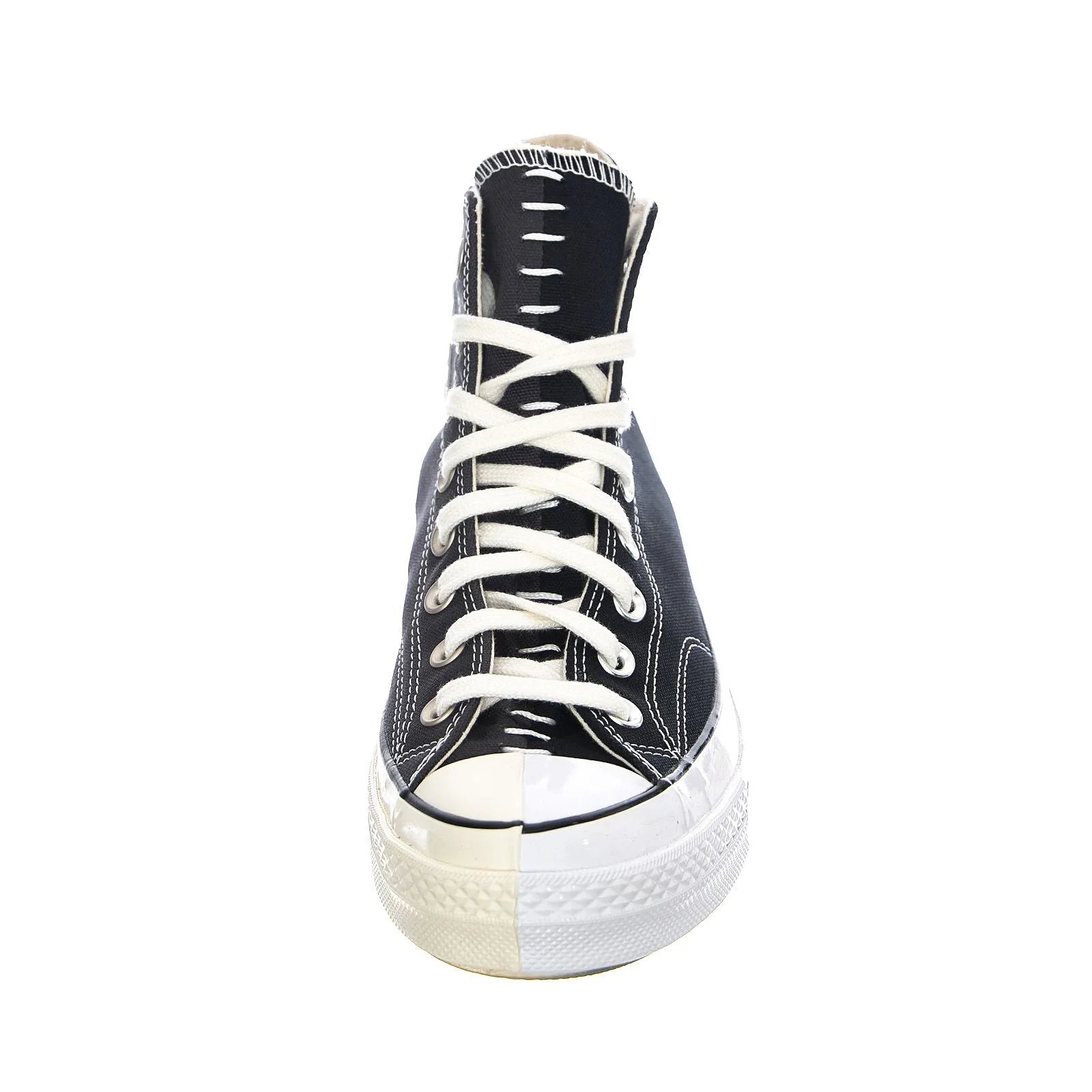 Converse Chuck 70 Reconstructed Canvas Hi Sneakers - Black - Scarpe Profilo Alto Uomo Nere    