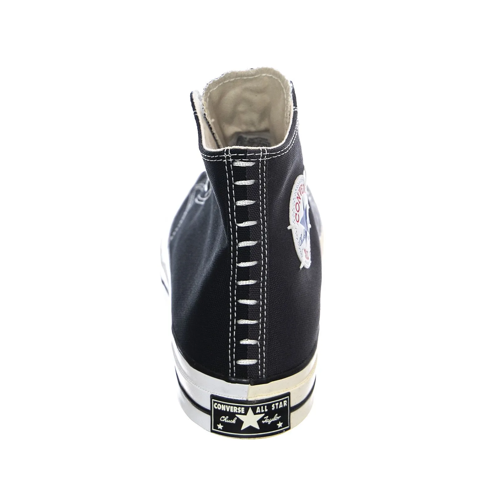 Converse Chuck 70 Reconstructed Canvas Hi Sneakers - Black - Scarpe Profilo Alto Uomo Nere    