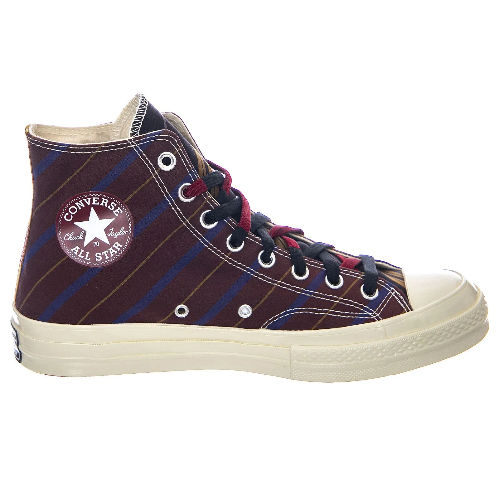 Converse Varsity Chuck 70 High Top Sneakers - Tan / Burgundy / Black - Scarpe Profilo Alto Uomo Multicolore    