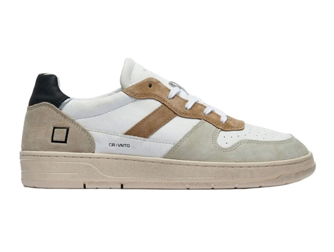 Court 2.0 Vintage Sneakers Uomo Pelle