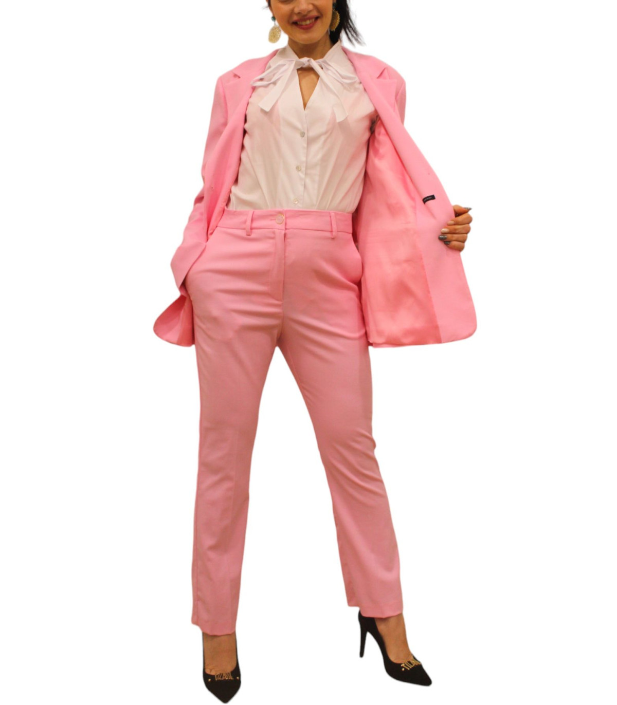 Denny Rose Donna Abito Completo Tailleur