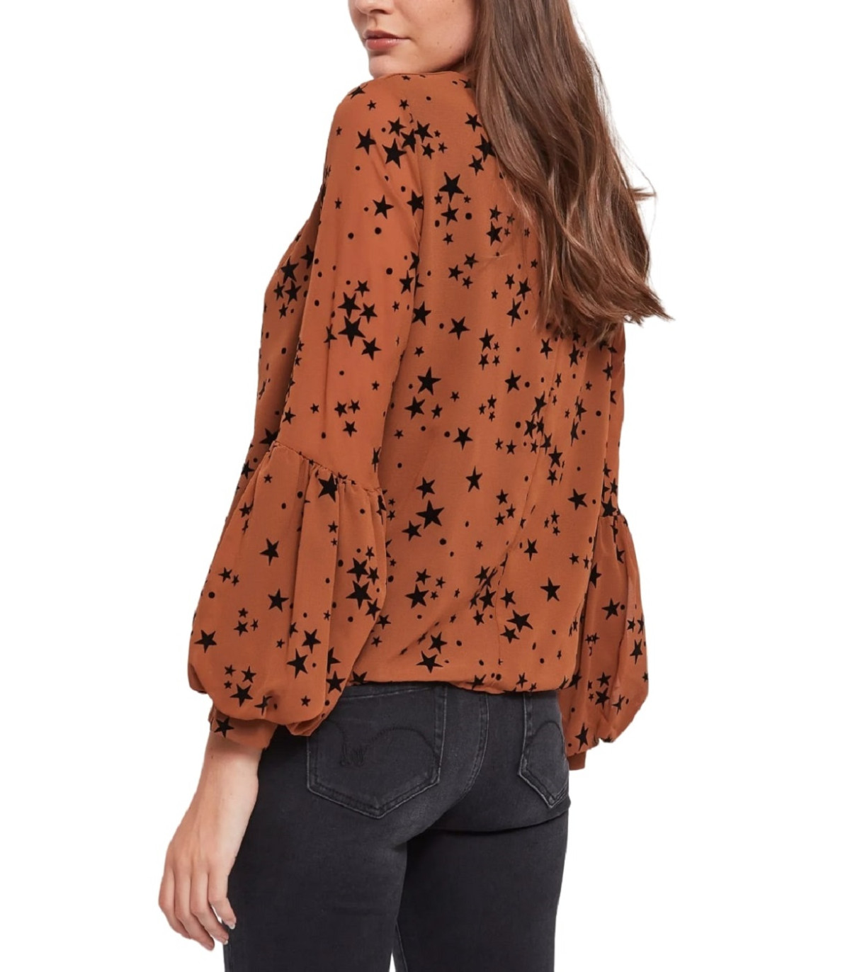 Denny Rose Jeans Donna Blusa Manica lunga