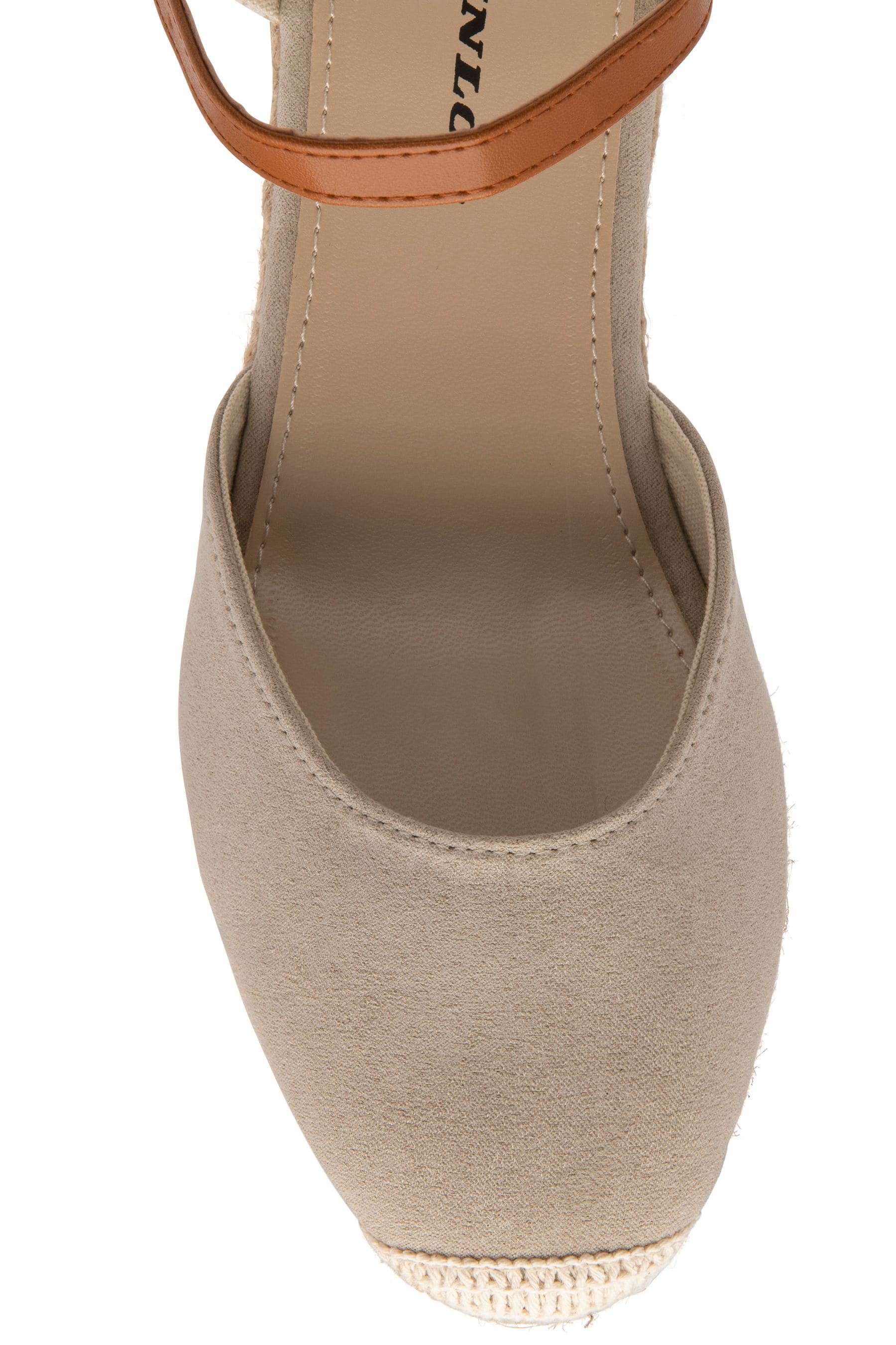 Dunlop Ladies - Sandali stile espadrillas con zeppa
