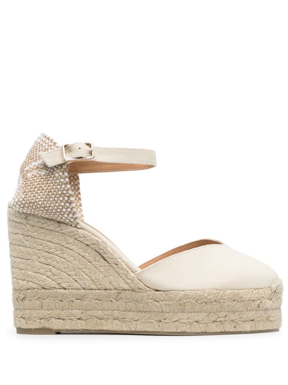 Espadrillas con fibbia Castañer in beige - donna