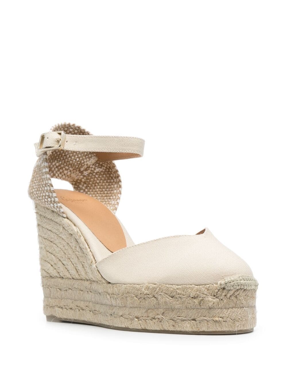 Espadrillas con fibbia Castañer in beige - donna