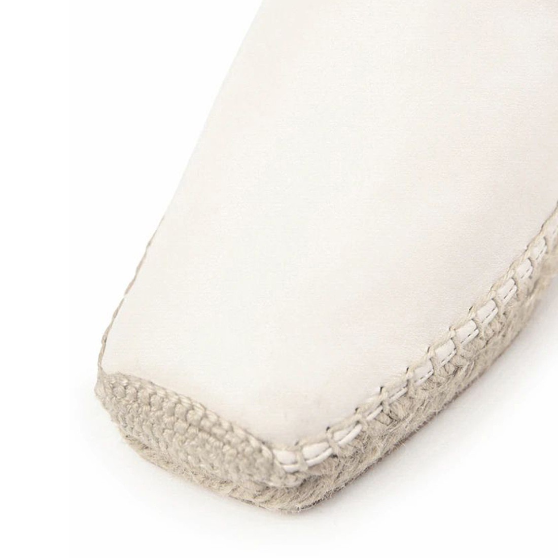 Espadrillas donna Equitare Gutka avorio in pelle
