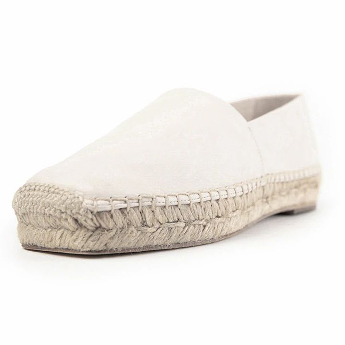 Espadrillas donna Equitare Gutka avorio in pelle