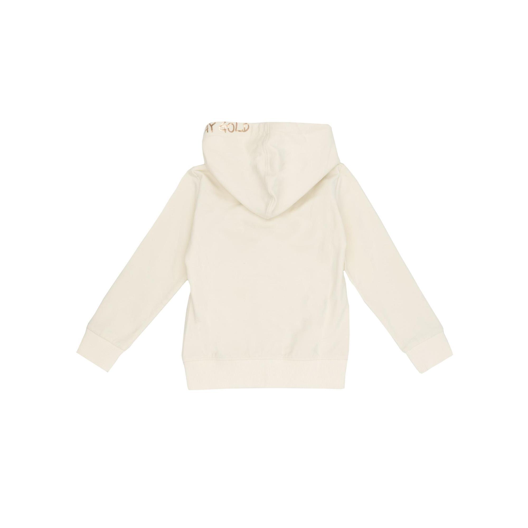 Felpa con cappuccio Leone bambina con zip intera Chic Girl
