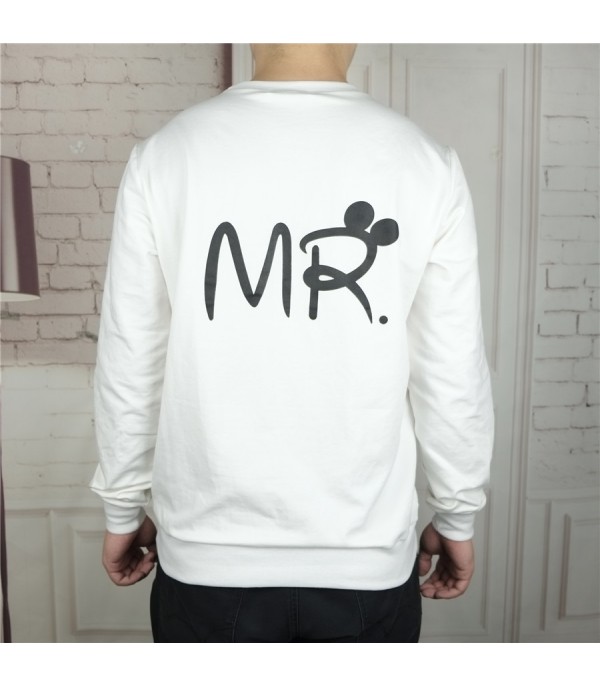 Felpa Mrs and Mr Bianco - Dream Shop