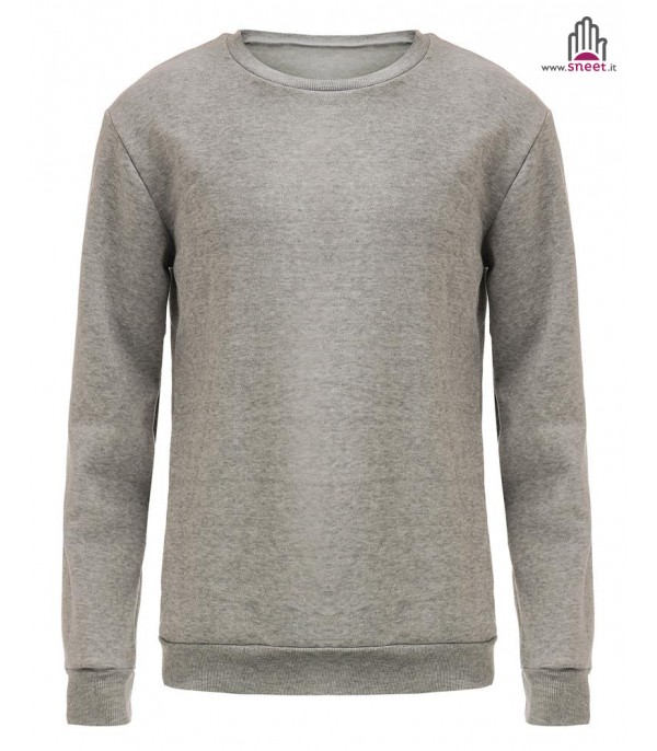 Felpa Mrs and Mr Rosa-Grigio - Dream Shop