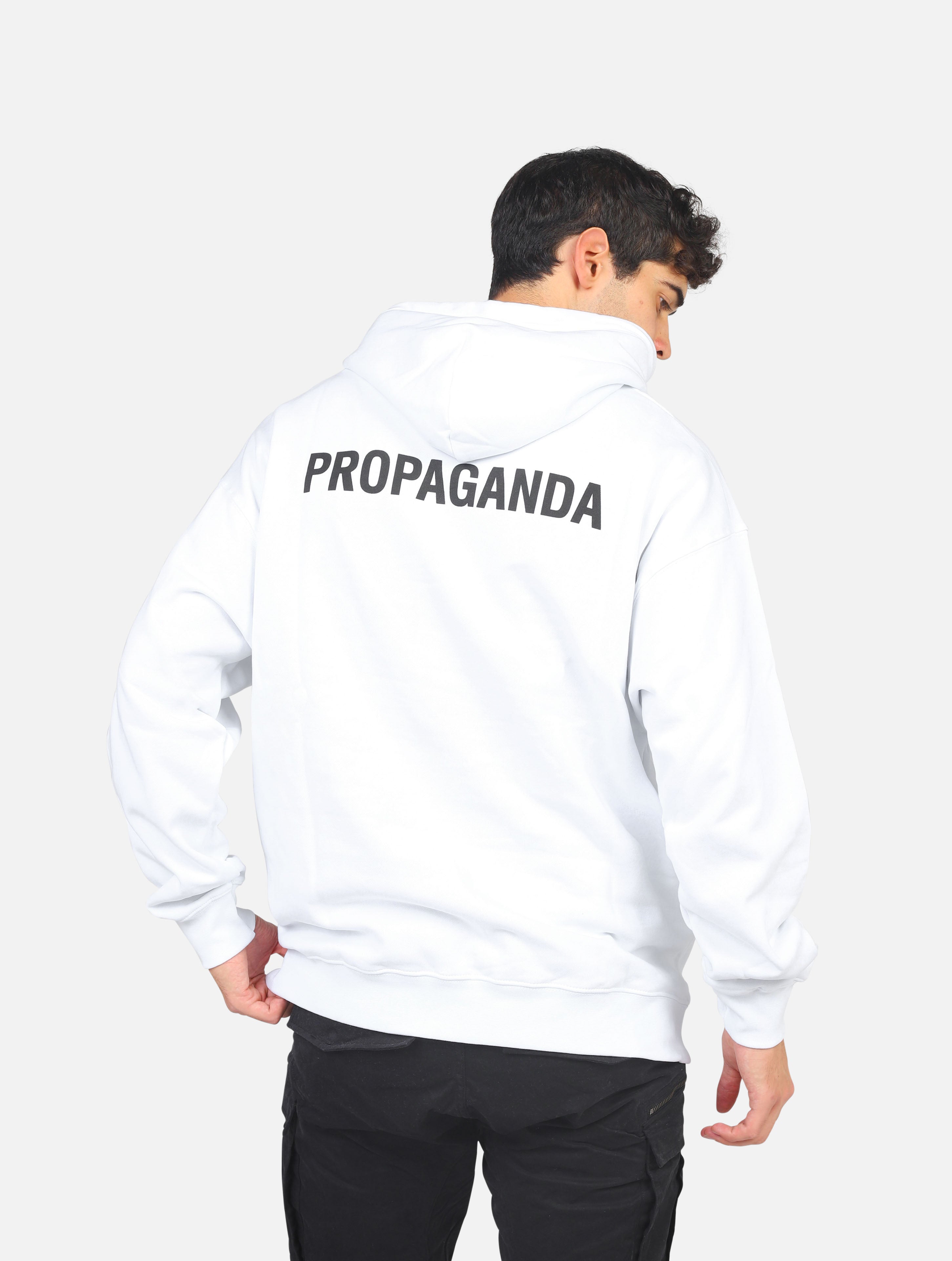 felpa PROPAGANDA - 23WPRFE294BIANCO