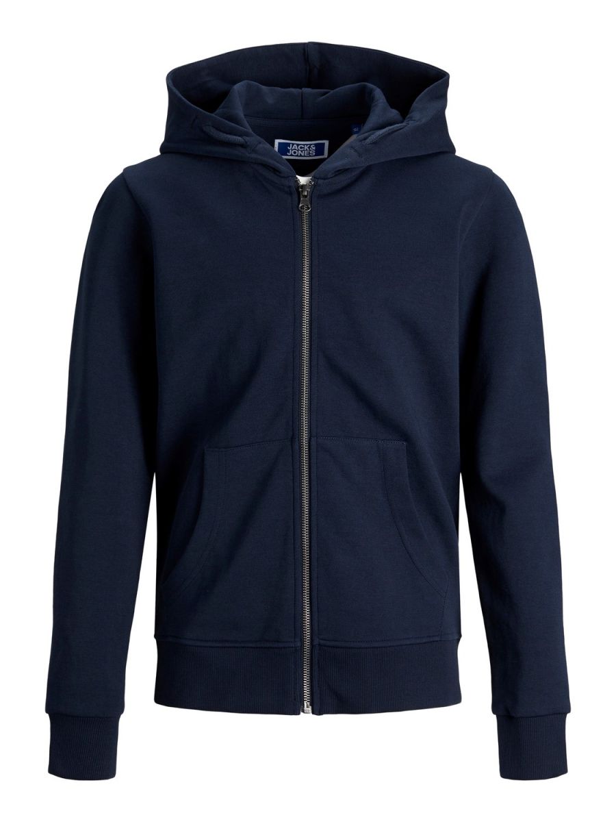 FELPA Ragazzo JACK&JONES 12182519 SWEAT ZIP HOOD NAVY BLAZER