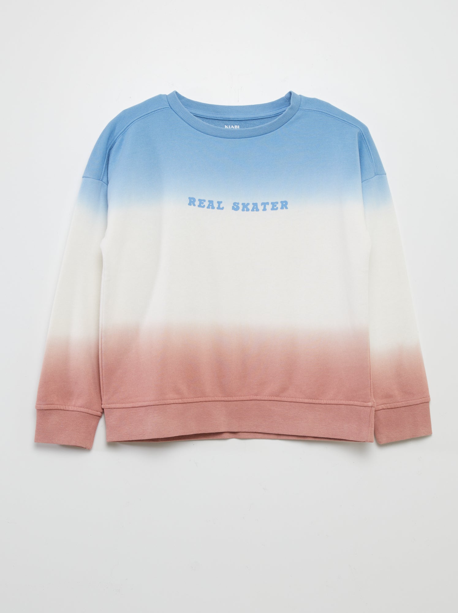 Felpa tie and dye - BLU