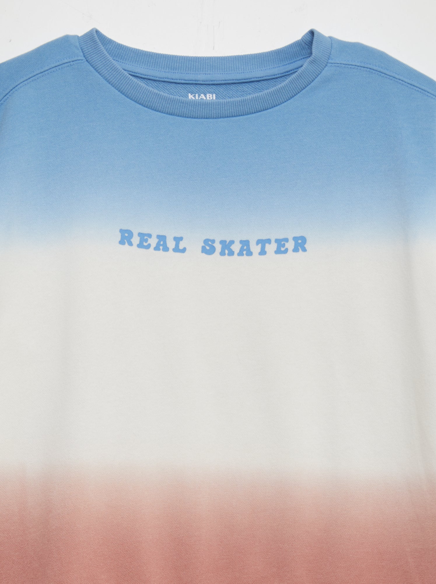 Felpa tie and dye - BLU