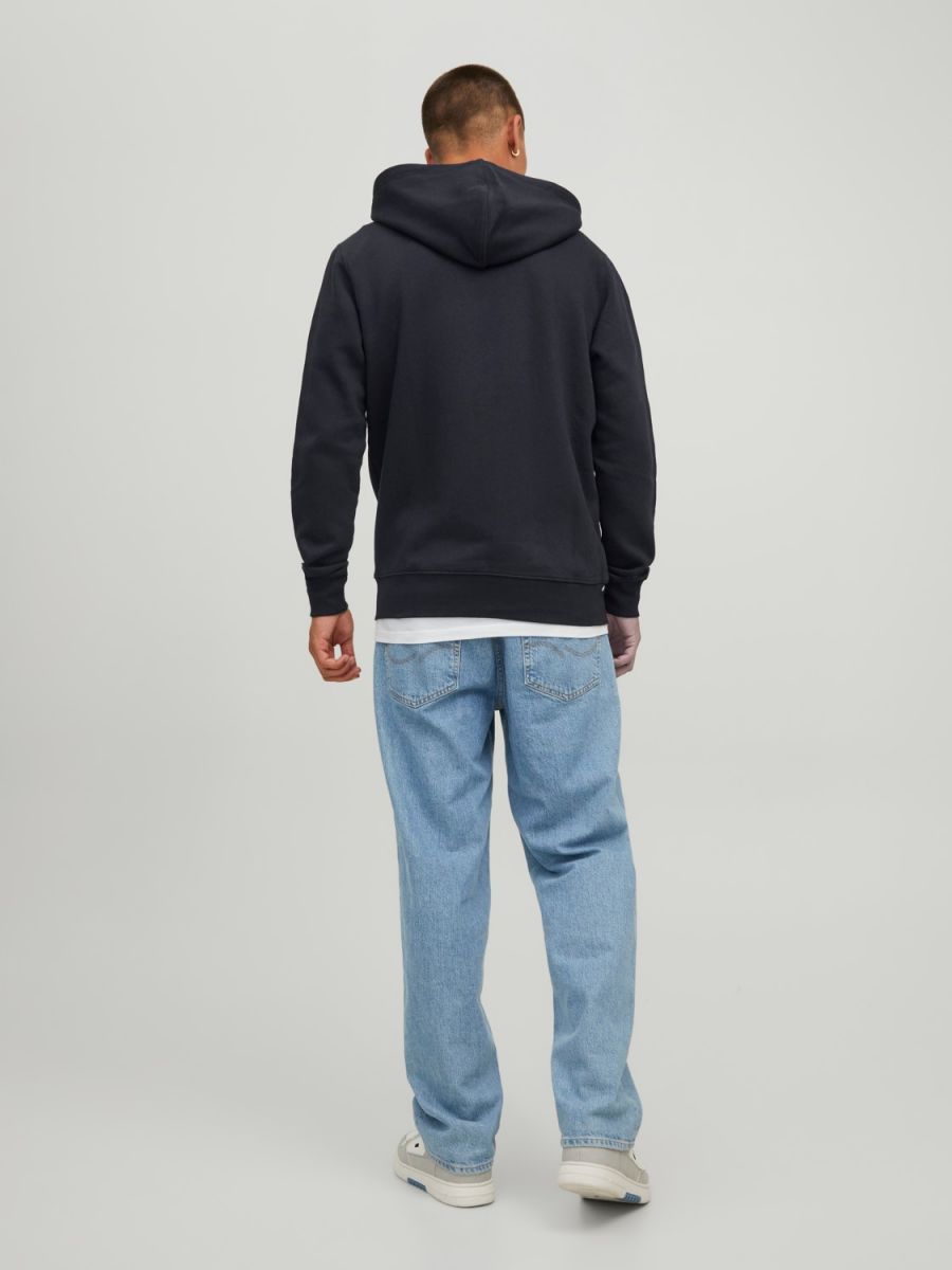 FELPA Uomo JACK&JONES 12210830 STAR BLACK